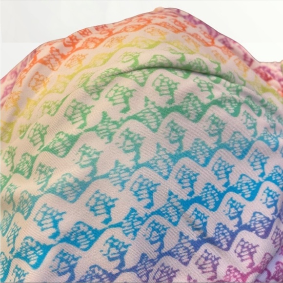 La Vie En Rose | XL Rainbow Twist Bikini Top (SC) - Picture 5 of 5